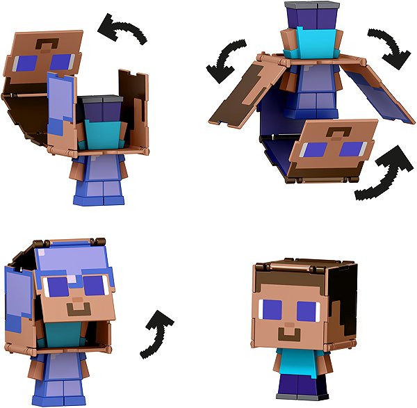 Minecraft Figures 2in1 Warden + Sculk Catalyst.
