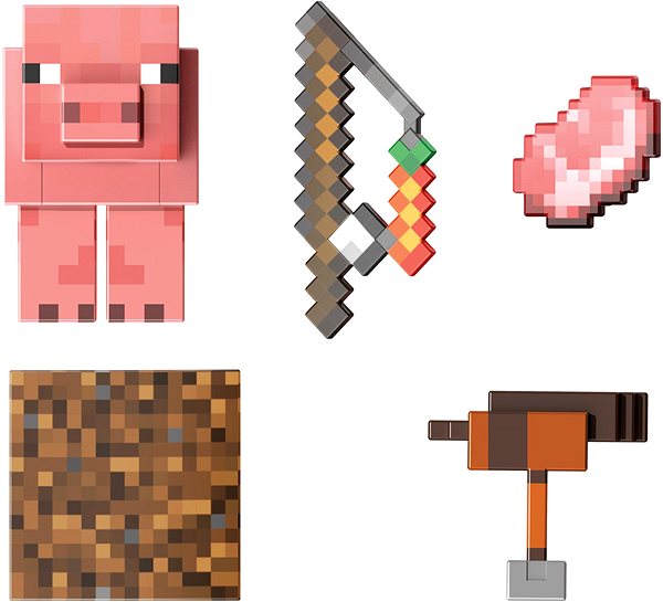 Figure Minecraft Diamond level Pig ...