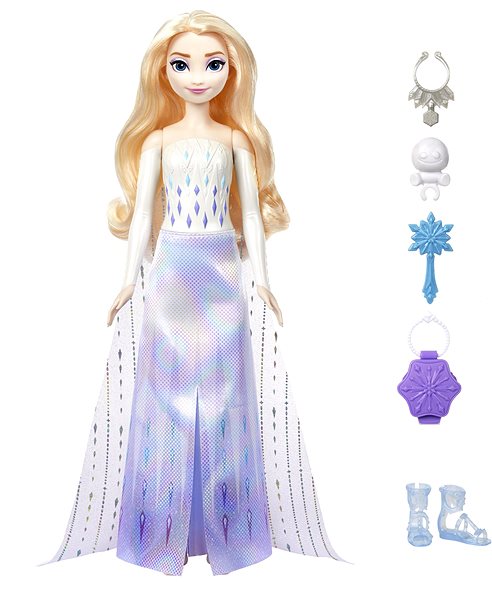 Játékbaba Frozen Spin and Reveal Elsa ...