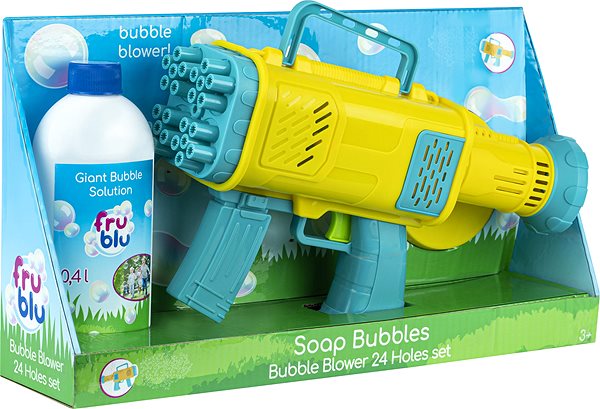 Buborékfújó Fru Blu Blaster millió buborék + utántöltő 0,4 l ...