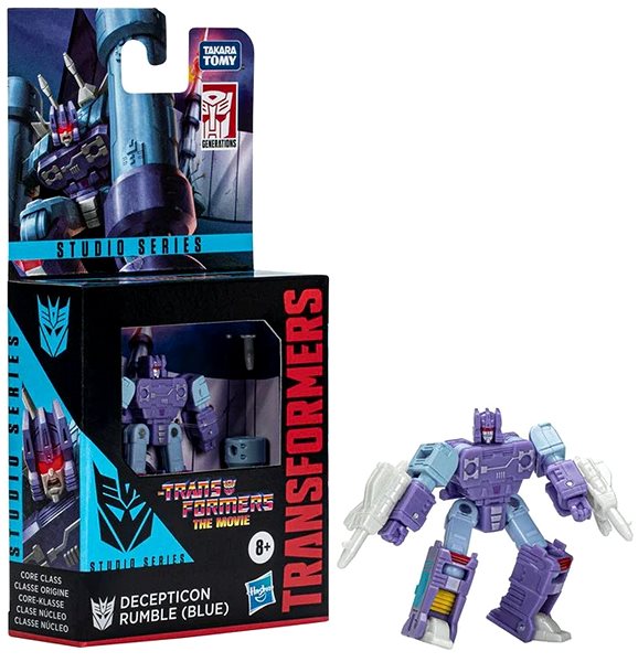 Figur Transformers Generations: Studio Series: Decepticon Rumble (blue) 9 cm ...