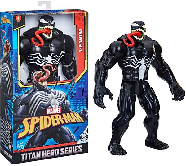 Figura Spider-Man Titan Deluxe Venom ...