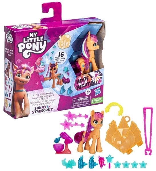 Figura My Little Pony: Sunny Starscout varázspóni, 8 cm ...