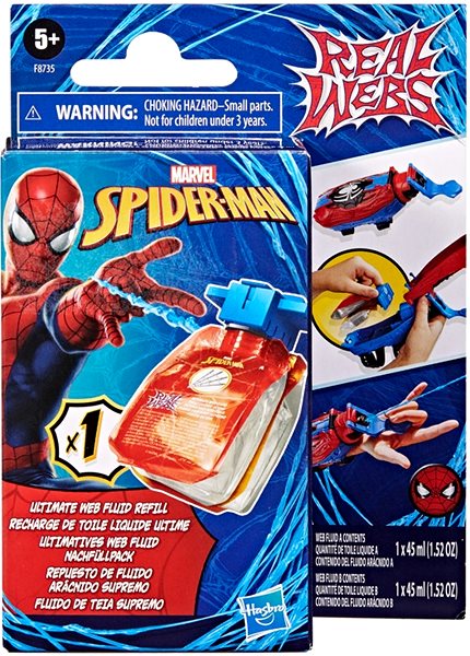 Detská pištoľ Spider-Man Real Webs Doplňujúca náplň ...