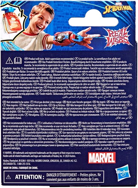Spielzeugpistole Spider-Man Real Webs Zusätzlicher Inhalt ...
