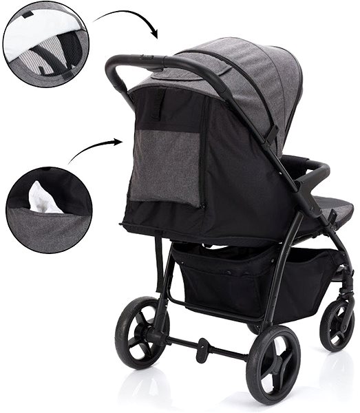 Baby Buggy Fillikid Driver DarkGrey Melange ...