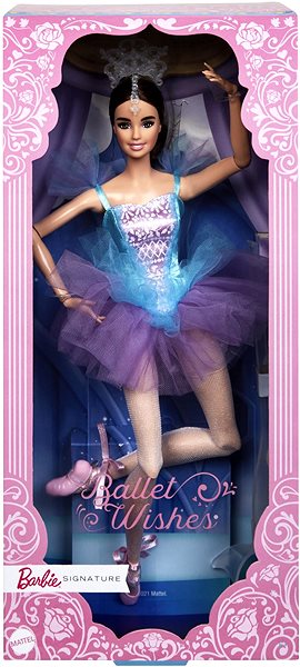 Bábika Barbie Nádherná baletka ...