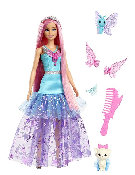 Játékbaba Barbie és egy kis varázslat - Malibu ...