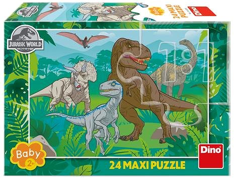 Puzzle Dino Jurský svet maxi ...