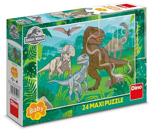 Puzzle Dino Jurský svet maxi ...