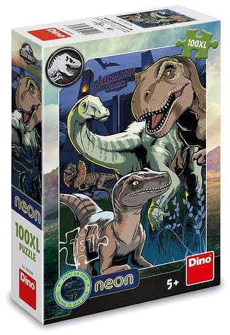 Puzzle Dino Jurassic World XL neon ...