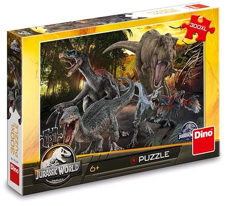 Puzzle Dino Jurský svet XL ...