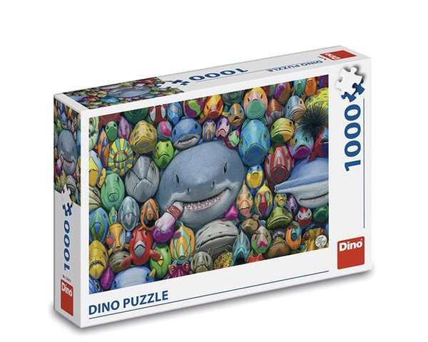 Puzzle Dino Bunter Fisch ...