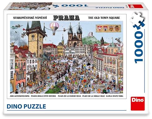 Puzzle Dino-Altstadtplatz ...