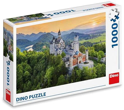 Puzzle Dino tavaszi Neuschwanstein ...