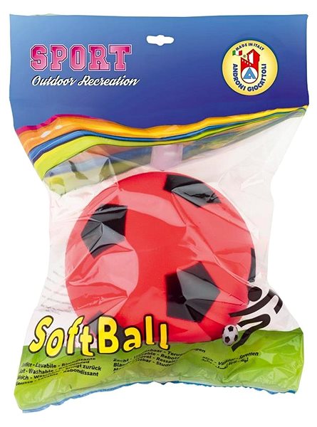 Míč pro děti Androni Soft míč 19,4 cm červený ...