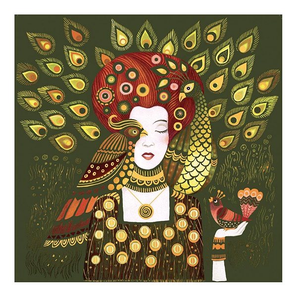 Vyškrabávací obrázky Djeco Inspired by Gustav Klimt bohyně ...