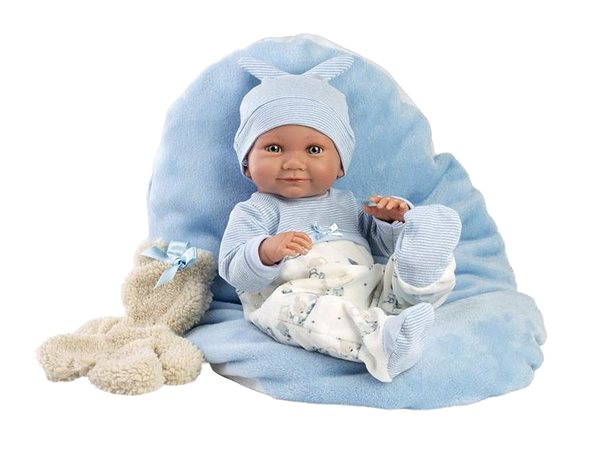 Bábika Llorens 73807 New Born Chlapček – realistická bábika bábätko s celovinylovým telom – 40 cm ...
