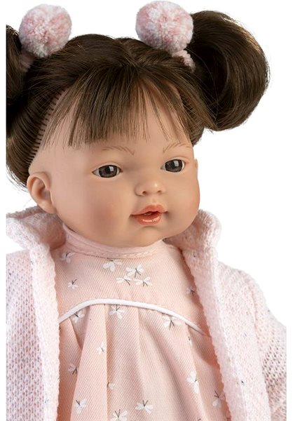 Játékbaba Llorens 33156 Vera - valósághű baba hangokkal és puha szövettesttel - 33 cm ...