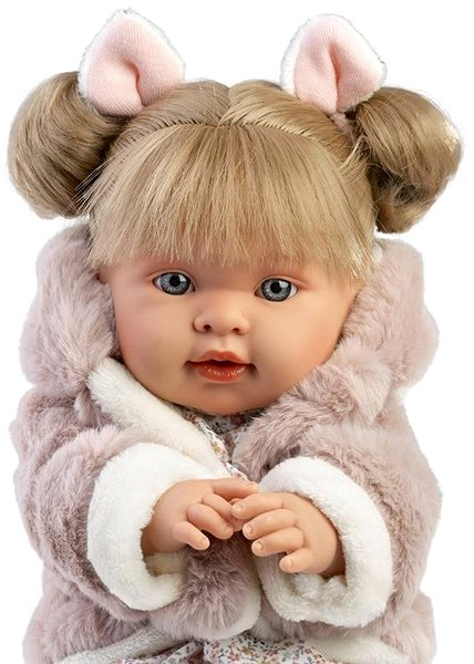 Bábika Llorens 42282 Alexandra – realistická bábika so zvukmi a mäkkým látkovým telom – 42 cm ...