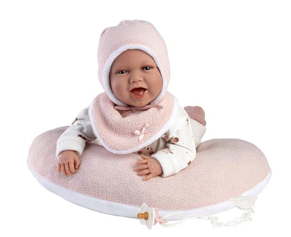 Bábika Llorens 74104 New Born – realistická bábika bábätko so zvukmi a mäkkým látkovým telom – 42 cm ...