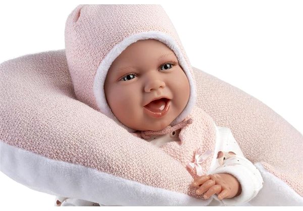 Bábika Llorens 74104 New Born – realistická bábika bábätko so zvukmi a mäkkým látkovým telom – 42 cm ...