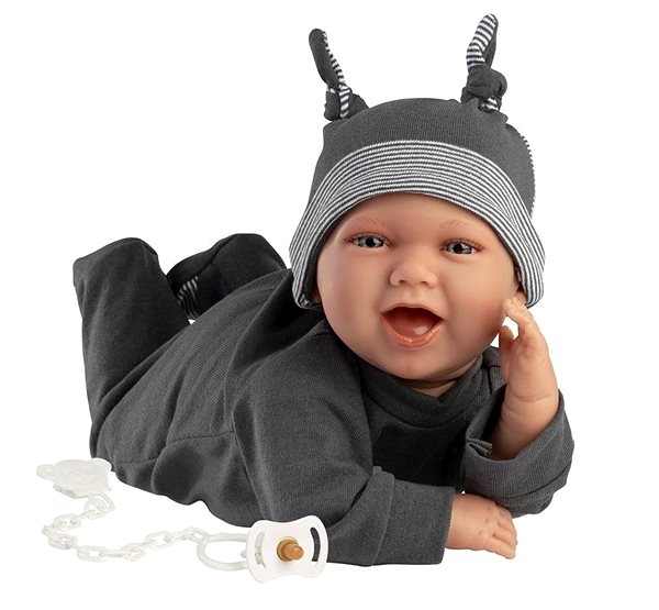 Bábika Llorens 74107 New Born – realistická bábika bábätko so zvukmi a mäkkým látkovým telom – 42 cm ...
