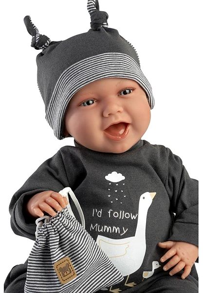 Bábika Llorens 74107 New Born – realistická bábika bábätko so zvukmi a mäkkým látkovým telom – 42 cm ...