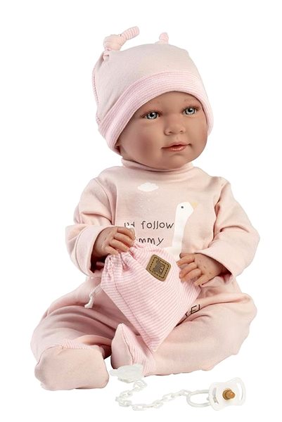 Bábika Llorens 74108 New Born – realistická bábika bábätko so zvukmi a mäkkým látkovým telom – 42 cm ...