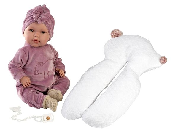Bábika Llorens 74118 New Born – realistická bábika bábätko so zvukmi a mäkkým látkovým telom – 42 cm ...