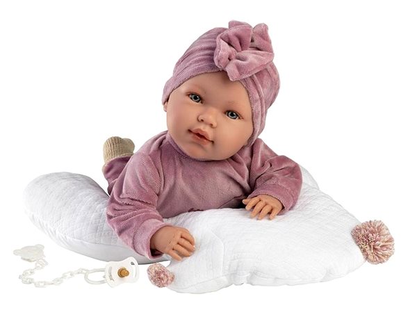 Bábika Llorens 74118 New Born – realistická bábika bábätko so zvukmi a mäkkým látkovým telom – 42 cm ...