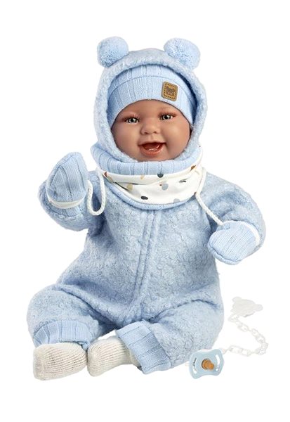Bábika Llorens 84479 New Born – realistická bábika bábätko so zvukmi a mäkkým látkovým telom – 44 cm ...