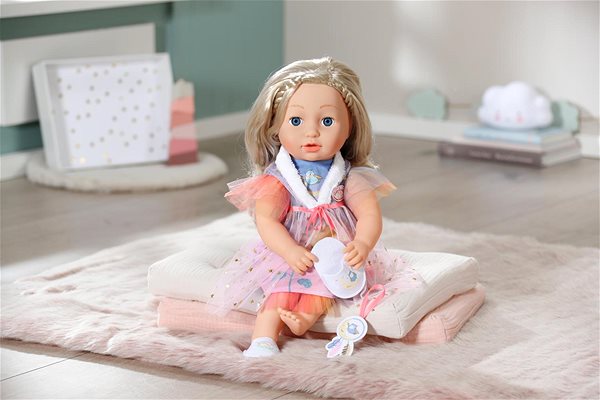Oblečenie pre bábiky Baby Annabell Nočná košieľka Sladké sny, 43 cm ...
