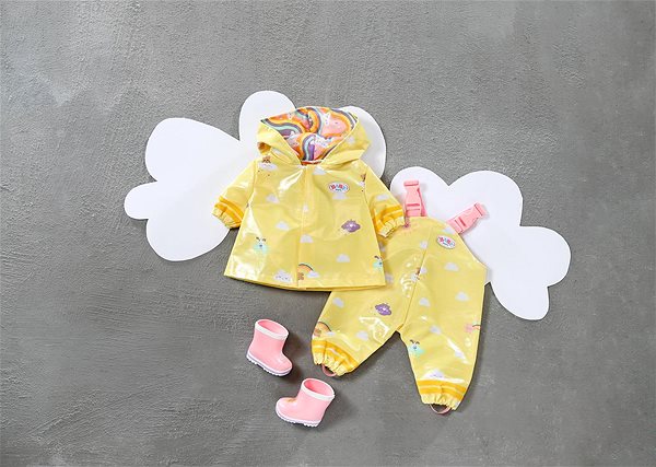 Oblečenie pre bábiky BABY born Súprava do dažďa Deluxe, 43 cm ...
