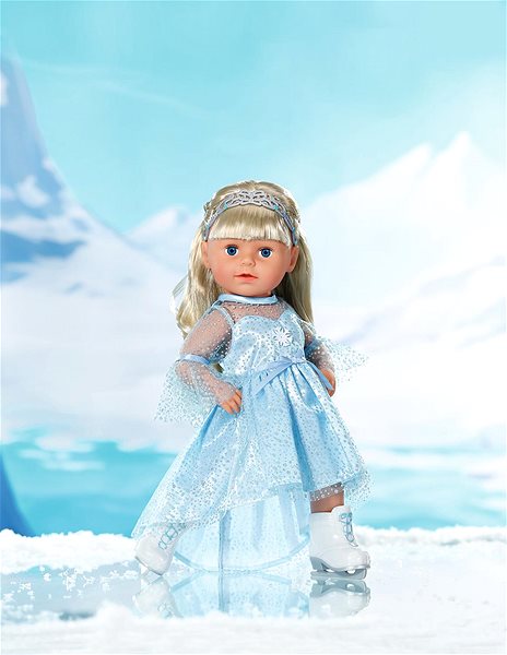 Oblečenie pre bábiky BABY born Súprava Princezná na ľade, 43 cm ...
