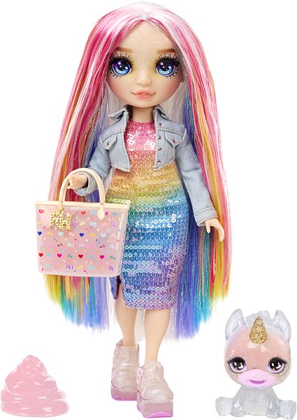 Bábika Rainbow High Fashion bábika so zvieratkom – Amaya Raine ...
