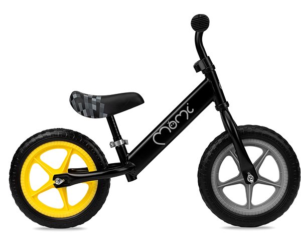 MoMi Fleet black sports bike .