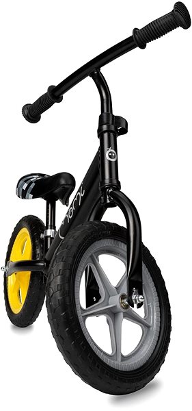 MoMi Fleet black sports bike .