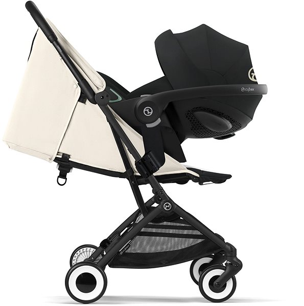 Baby Buggy Cybex Orfeo Canvas White/Light beige ...