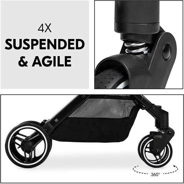 Baby Buggy Hauck Travel Stroller Travel N Care Plus Dusty Blue ...