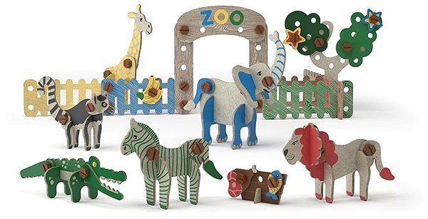 Building Set Efko ECO Roto Crazy Zoo ...