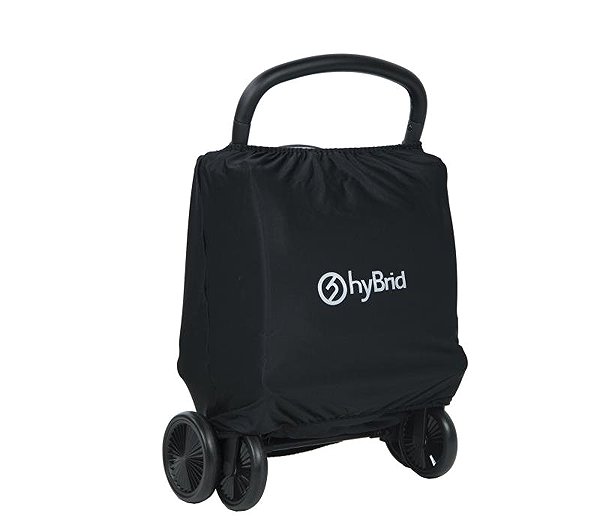 Baby Buggy BabyStyle Hybrid Ezyfold Chrome Silver Frame and Wasabi Shed ...