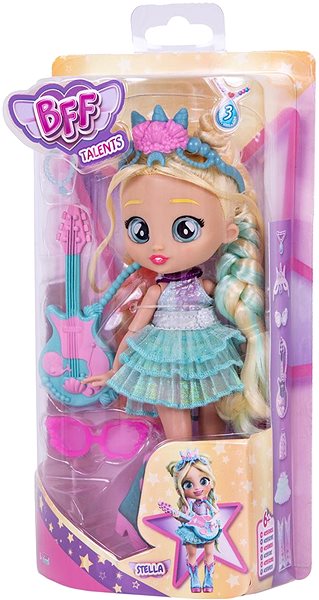 Cry Babies Bff Stella Guitarist doll.
