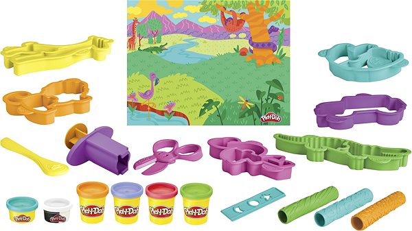 Modelovacia hmota Play-Doh Divoké zvieratá ...