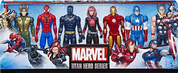 Figúrky Avengers Titan Hero Akčné 7 ks ...