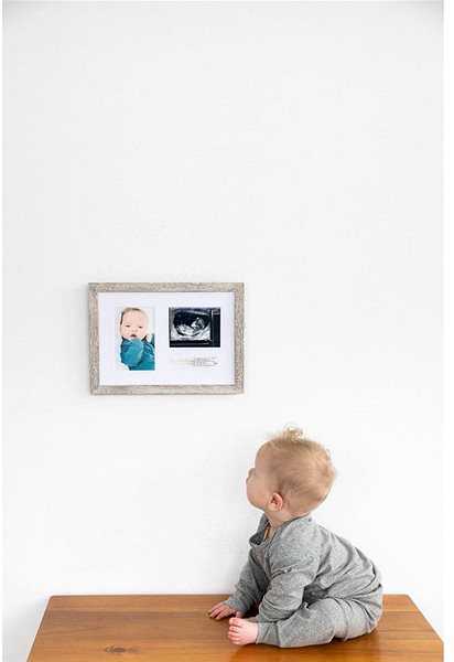 Photo Frame Pearhead Ultrasound photo frame, natural ...