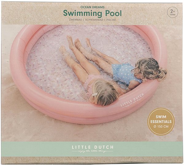 Detský bazén Little Dutch Bazénik Oceán Dreams Pink 150 cm ...