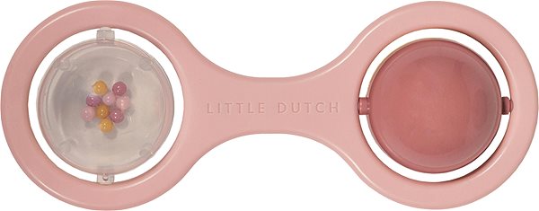 Hrkálka Little Dutch Hrkálka s guľôčkami Pink ...