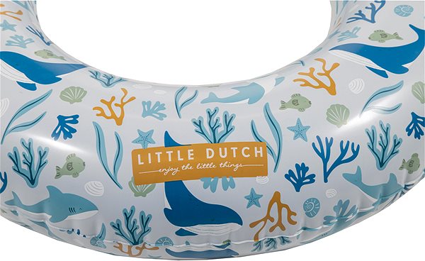 Kruh Little Dutch Nafukovací kruh Ocean Dreams Blue ...