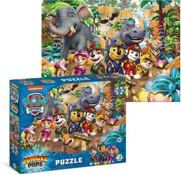 Puzzle Dodo Mancs őrjárat - Dzsungel ...